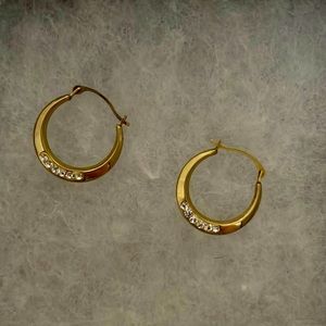 10k gold hoop earrings